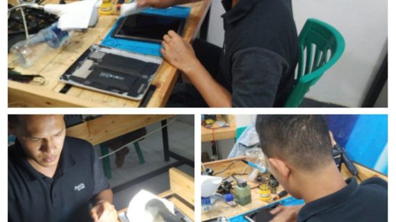 Banyak Peserta Kursus Senang Saat Berhasil Memperbaiki Handphone Yang Rusak