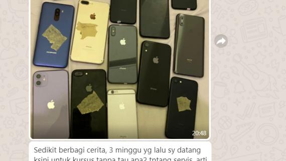 kursus service hp pemula